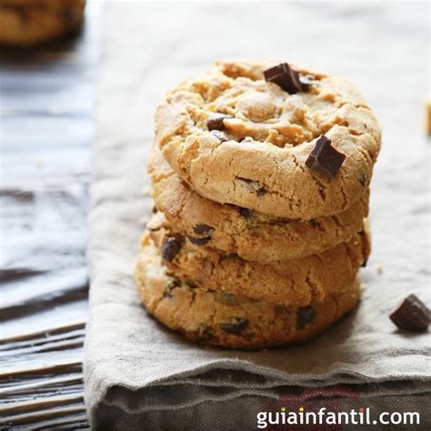 Galletas Crujientes Con Pepitas De Chocolate