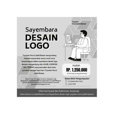 Sayembara Desain Logo Yayasan Nurul Jadid Batam Yayasan Nurul Jadid Batam