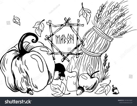 Mabon Stock Vectors Images Vector Art Shutterstock