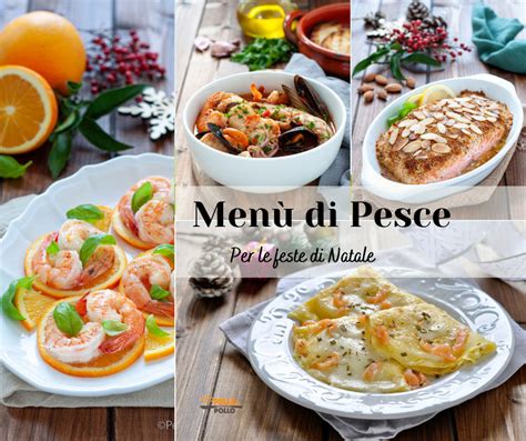 Menù di pesce per le feste di Natale Ricette gustose e semplici