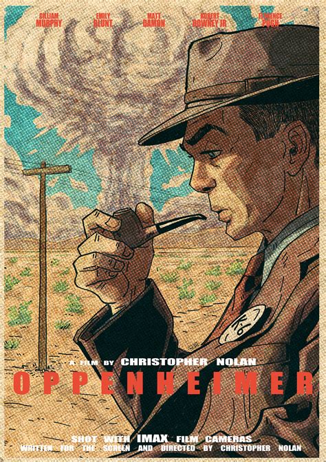 Oppenheimer Fan Art Poster On Behance