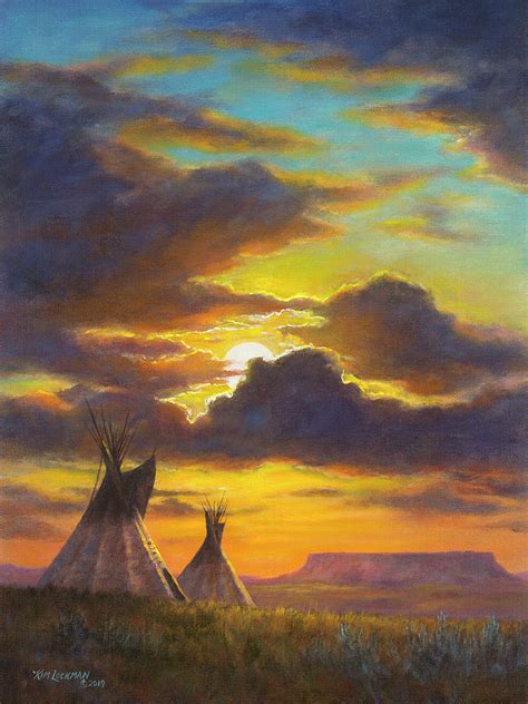 Montana Sky Painting By Kim Lockman Fine Art America