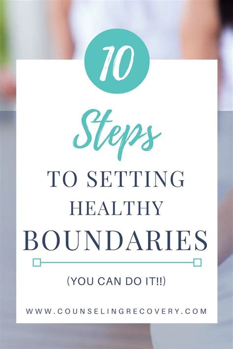 10 Steps To Setting Healthy Boundaries Artofit