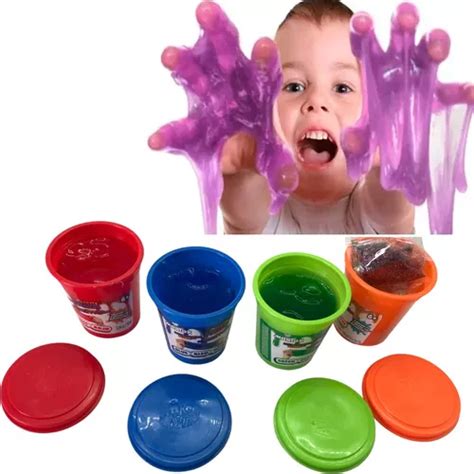 Kit Slime Magico Gel Moldeable Plastilina Elastica Kinetica Mercadolibre