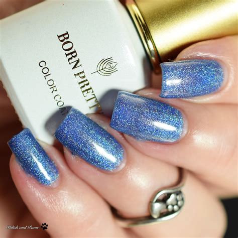 Born Pretty Store Sisters Of Pearl Holographic Gel Nail Polish ~ Swatch And Review Polish And Paws