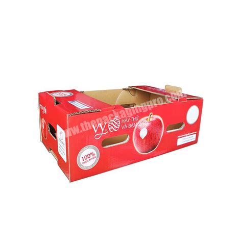 Wholesale Empty Ply Corrugated Fruit Packaging Carton Box