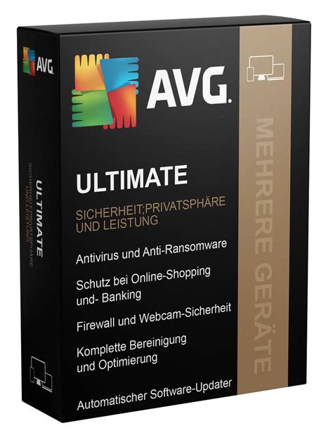 Avg Ultimate Multi Device Inkl Vpn Blitzhandel Software Und