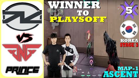 Kr Tnl Esports Vs Gongo Prince Map Ascent Vct Stage Korea