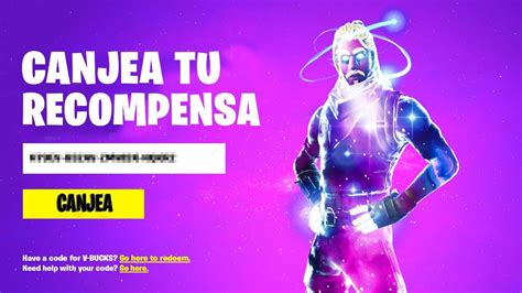 Canjea Tu Nuevo Codigo Skin Galaxy Que Epic Games Te Va A Regalar En Fortnite Og 🎁😱 Youtube