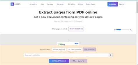 Como Extrair Páginas PDF Online Facilmente