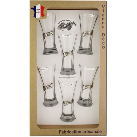 Coffret Verres Pastis D Cor Etain Pastis Les Etains De Guesnes