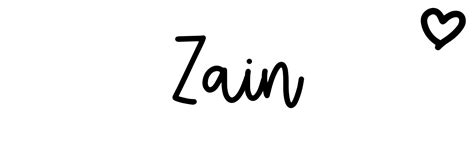 Zain Name Meaning Origin Variations And More