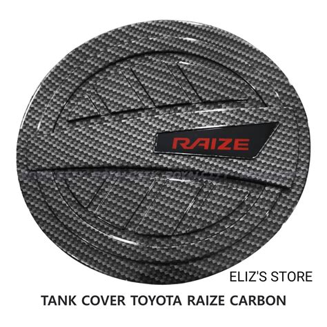 Tank Cover Toyota Raize Carbon Tank Cover Toyota Raize Carbon Shopee