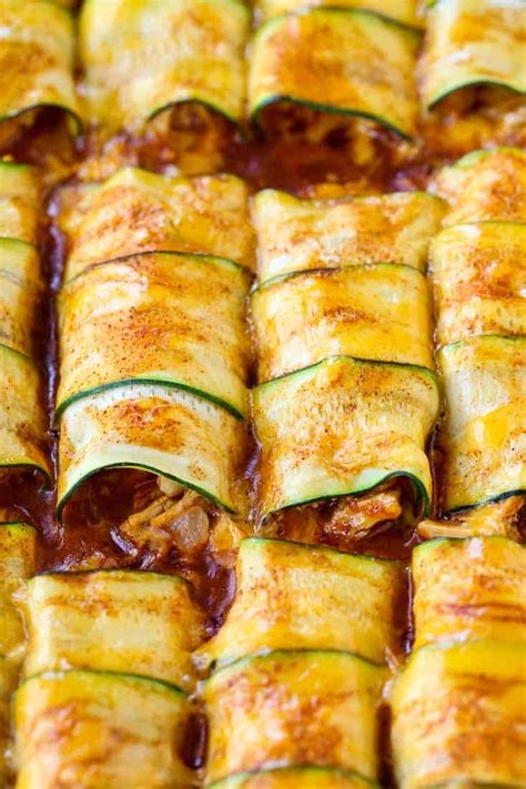 Zucchini Enchiladas Mantitlement