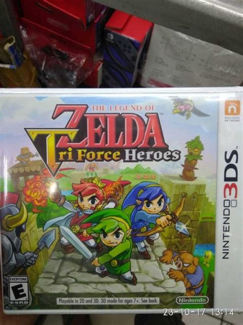 Jual 3ds The Legend Of Zelda Tri Force Heroes Di Seller Games 99 Shop