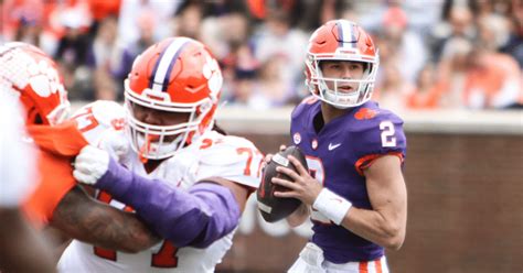 Dabo Swinney on Cade Klubnik's development: He has 'purple jersey syndrome'