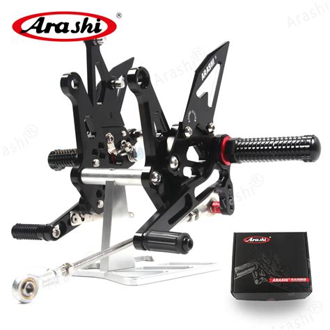 Arashi Z1000SX 2014 2016 CNC Adjustable Footrest For KAWASAKI Z1000 SX