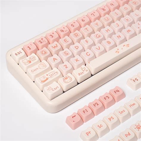 Amazon SUEHIODHY Cat Keycaps Set Mao Profile Cute Keycaps 144 Keys