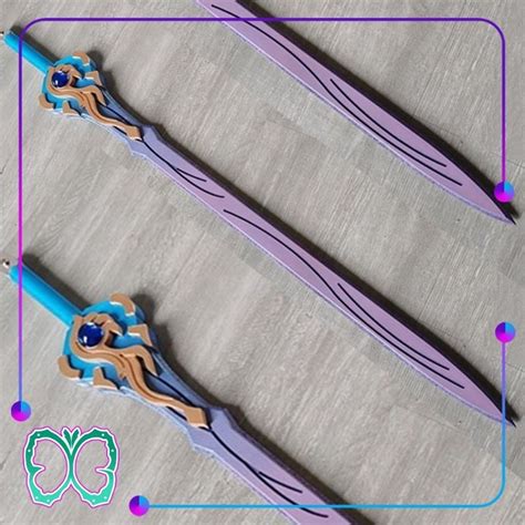 Jual Genshin Impact Properti Keqing Sword Keqing Cosplay Weapon