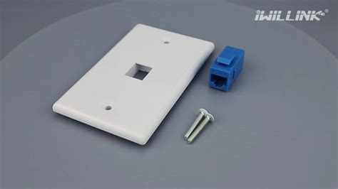 Pcs Port Cat Ethernet Wall Plate Ethernet Coaxial F Type Port