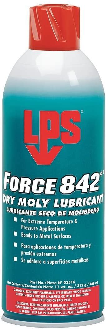 Lps Force Dry Moly Lubricant Aircraft Spruce