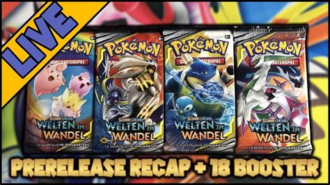 Booster Sm Welten Im Wandel Prerelease Recap Pokemon Tcgo