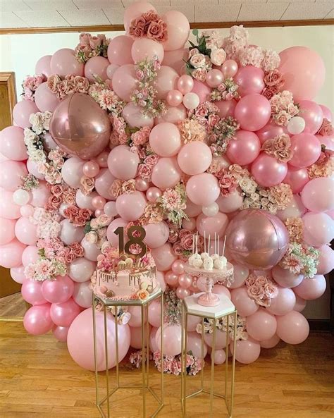 Pin By Alondra Catalina Álvarez On DecoraciÓn Fiesta De CumpleaÑos Pink Balloons Birthday