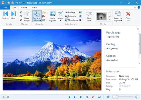Windows Photo Gallery для Windows 10