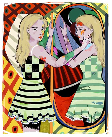 Picasso Girl Before A Mirror