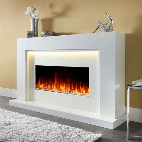 Artisan Fireplace Design Denver Surround Orange Electric Fireplace