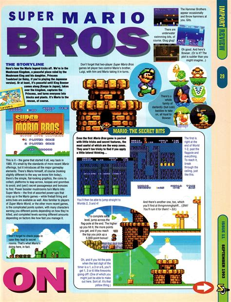 Super Mario All-Stars - Super Nintendo review from Super Play Issue 11 ...