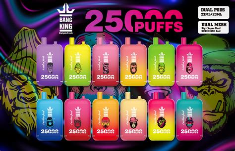 Bang King 25000 Puff Disposable Vape Wholesale High Nicotine Strength