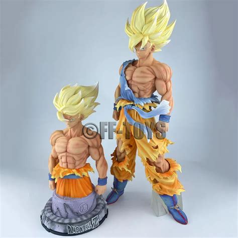 Cm Cm Dragon Ball Z Son Goku Namek Figure Super Saiyan Goku Statue