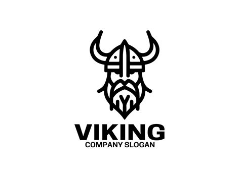 Viking Logo Design Template 44773180 Vector Art At Vecteezy