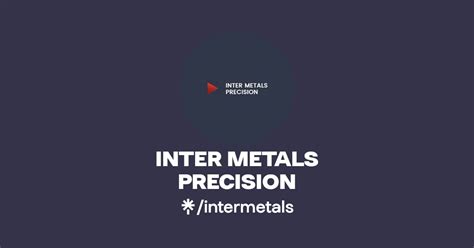 INTER METALS PRECISION | Linktree