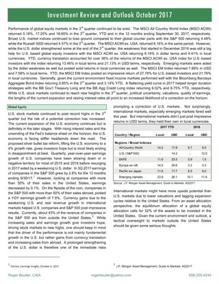 Investment Review And Outlook October Pdf