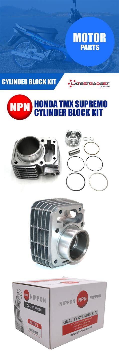 Npn Cylinder Block Kit For Honda Tmx Supremo Latestgadget