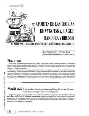 Bandura Piaget Vygotsky Online Ladorrego Ar