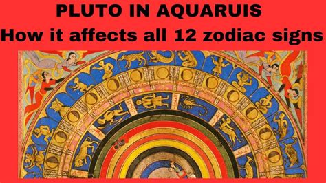 Pluto In Aquarius What It Means For The Twelve Zodiac Signs Plutoinaquarius Astrology