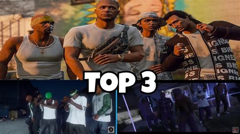 Top 3 Des Meilleurs Clip De Gang Gta Rp Vagos Ballas Famillies