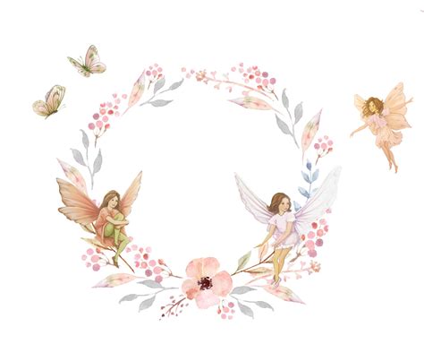 Fairy Wall Decal Fairy Decals Fairy Wall Stickers Fairy - Etsy