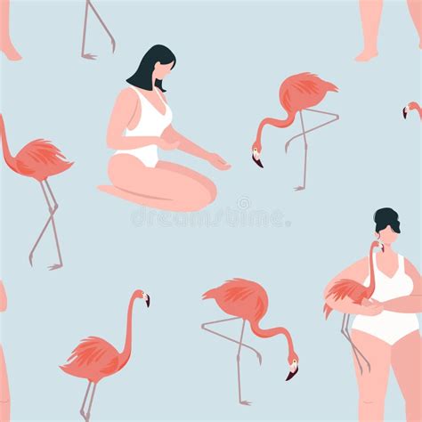 Teste Padrão Do Verão Flamingos Melancia E As Folhas Tropicais