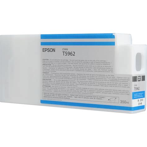 Epson Cyan Ultrachrome HDR Ink Cartridge 350 Ml MacFarlane Office