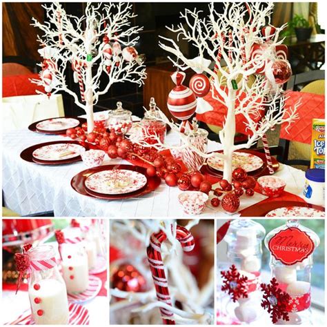 Karas Party Ideas Candy Cane Winter Wonderland Party Karas Party Ideas