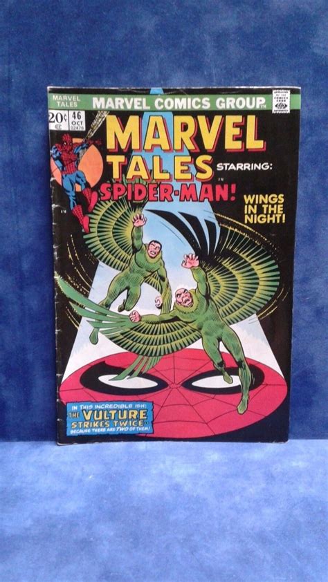 1973 MARVEL TALES STARRING SPIDERMAN WINGS IN THE NIGHT COMIC BOOK 46