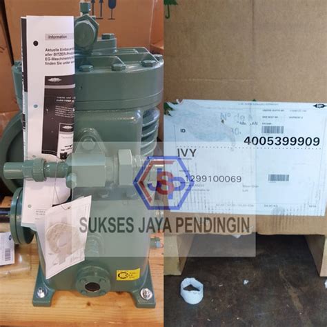 Jual Compressor Bitzer Open Type IV Y Tipe 4Y Jakarta Barat