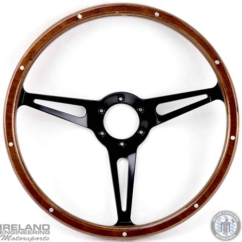 Steering Wheel – Wood ‘Vintage Style’ 14″ – Ireland Engineering ...