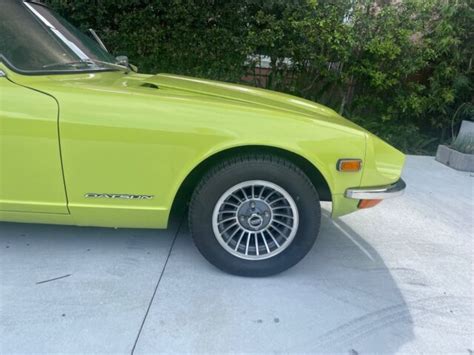 1973 Datsun 240Z Coupe Yellow RWD Manual Qw For Sale