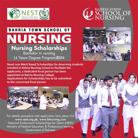 NEST Scholarships Nursing School