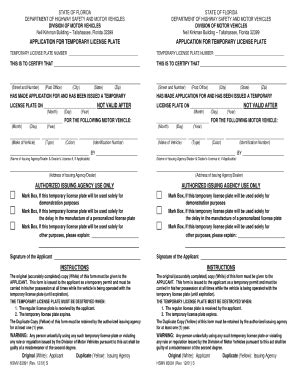 2001 Form FL HSMV 83091 Fill Online, Printable, Fillable, Blank - pdfFiller